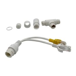 new Splitter 1-To-2 Saving Network Cable Three-way RJ45 Connector For IP Camera / Router / Wrieless APfor router network cable