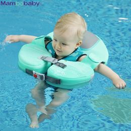 Mambobaby baby float midja simning ringer barn icke-inflatable boj spädbarn badring simtränare strand pool tillbehör leksaker 240417