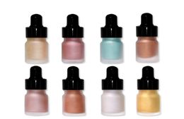 8 Colours Liquid Highlighter Concealer Foundation Lasting face Contour Bronzers Highlighters Facial cosmetics Face shape modifica1566717