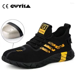 Outdoor Bags Steel Toe Safety Shoes For Men And Women Lightweight Breathable Industries Construction Work Slip Resistant