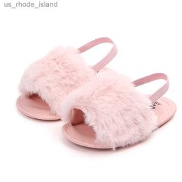 Sandały stado Upper Baby Girls Summer Buty 0-18 metr nowonarodzone sandały dziecięce sandały dziecięce sandalsl240429