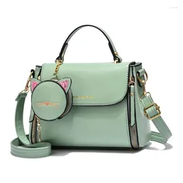 Shoulder Bags Women's 2024 Trend Western Style All-match Handbags Classic Brand Elegant Messenger Mini Square Bag