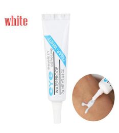 test Factory Eyelash Adhesive Eye Lash Glue White and Black Makeup Waterproof Fake Eyelashes 2042544