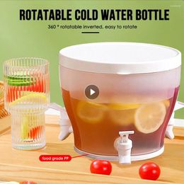 Water Bottles Cold Bottle Container Beverage Dispenser Fruit Teapot Tank Large Capacity Pitcher Teaware Drinkware