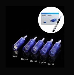 Nano pin derma pen tips Rechargeable wireless Dermapen Dr Pen ULTIMA A6 needle cartridge Replacement Microneedles Tips1504858