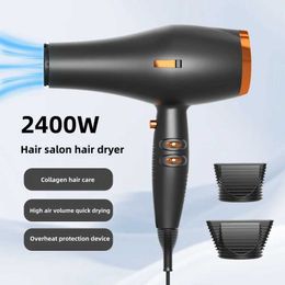 Hair Dryers New product of 2400W high-power fast drying hair salon specialized dryer for the same high-speed in 2024 Q240429