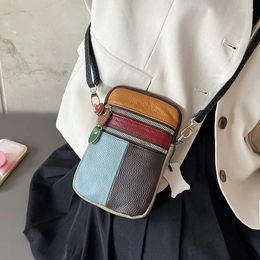 Evening Bags Fashion Trend Messenger Sling Designer Handbags Women'S Genuine Leather Small Casual Vintage Cute Shoulder For Girl Phone