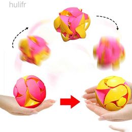 Sand Play Water Fun Fun Color Changing Ball Toy Hand Throwing Sensory Decompression Accessory For Kids Adults Gift Double Magic Color Ball Toy d240429