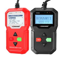 KONNWEI KW590 2024 OBD Diagnostic Tool KONNWEI KW590 Car Code Reader automotive OBD2 Scanner Support Multi-Brands Cars&languages Free Shipping