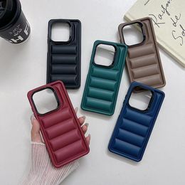 Cases For iPhone 15 Pro Max 14 Plus Mini Candy Colorf ul Ultra Slim Matte Frosted Soft TPU Silicone Rubber Cover Phone Case