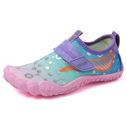 Water sports shoes for children Colourful beach swimming pool barefoot boys and girls upstream sports shoes summer water sports shoes 240424