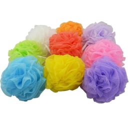 Loofah Bath Ball Mesh Sponge Milk Shower Accessories Nylon Mesh Brush Shower Ball 5g Soft Body Cleaning Mesh Brush GWD29346214330