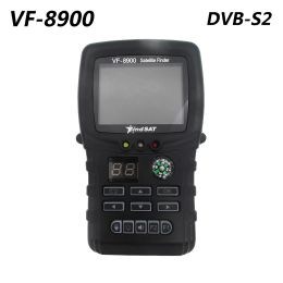 Finder VF8900 DVBS2 Satellite Finder 1000mA Battery MPEG4 Sat Finder Metre 2.4 inch LCD HD Digital Satfinder vs freesat v8 finder