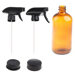 Storage Bottles Glass Bottle For Cleaning Essential Oils Hair Plants