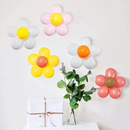 Party Decoration 71pcs Mini Daisy Flower Balloons Birthday Latex Baloon Kids Baby Shower Globos Wedding Ballon