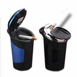 Butane Free No Without Gas No Oil Usb Electric Lighter, Rechargeable Ighter Usb Cigarette With Car Ashtray