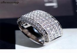 choucong Male Promise Ring 925 Sterling Silver cz Engagement Wedding Band Rings For Women Men Party Jewellery Gift8542483