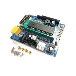 2024 DIY Learning Board Kit for AVR Microcontroller Development STC89C52 Learning Board Suitable for Part 51 Assembly and Development