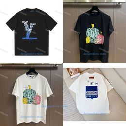 Designer Mens T Shirt Women Shirts Printed Fashion Man tee Top Quality Cotton Tees Short Sleeve Casual Letters Printing Tops Summer Holiday Streetwear Size S XL