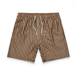 Men's Shorts Men S Cargo Lounge Elastic Waist Stripe Short Pajamas Bottom Summer Casual Boxer Streetwear