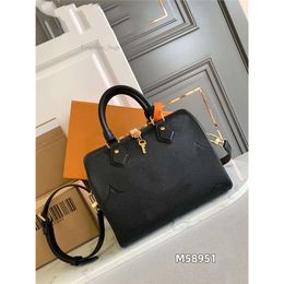 Ladies 7a Top Quality Designer 25 2way Shoulder Bag M58947 M59273 58951 Black RFID Leather Noir Tote Handbag Womens Bag wallets