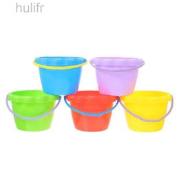 Sand Play Water Fun 5Pcs Children Beach Toys Summer Toys Kids Seaside Silicone Sand Collection Bucket Sand Tools Beach Toys d240429