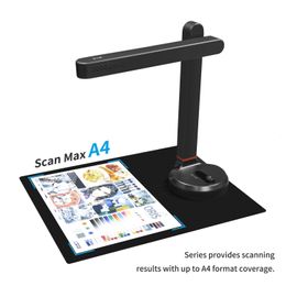 NETUM Book Scanner T101 Autofocus Document Scanner Max A4 A3 Size with Smart OCR Led Table Desk Lamp for Family Home Office 240416