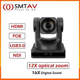12X/20X Optical Zoom PTZ POE Camera 1080P with USB 3.0 Outputs Live Streaming Camera for Broadcast Conference Events