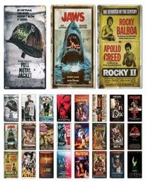2021 Classic Movie Metal Signs Wall Film Poster Tin Sign Plaque Metal Vintage Home Wall Decor for Bar Pub Club Man Cave Famous Siz2576283