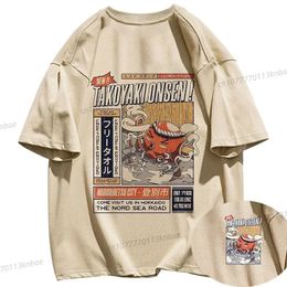 Vintage Japan Kanji Cartoon Fun Graphic T Shirts Kawaii Clothes Streetwear Oversized Khaki Tops 2024 Summer Large Harajuku 240423