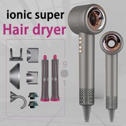 Hair Dryers Super Dryer 110000 Rpm Learless Personal Care Styling Negative Ion Tool Constant Anion Electric Q240429