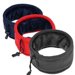 Multifunktion Winter Scarf Cycling Mask tjock varm mjuk andningsbar dragkammare halsduk ut dörr snowboard skidvärmehöljer sport termisk hals varmare jy0828