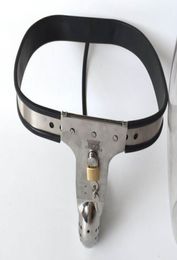 Newest Male Fully Adjustable Model-T Stainless Steel Premium Belt with Hole Cage Cover BDSM Sex Toys4928524