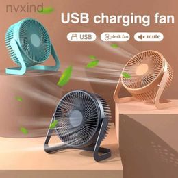 Electric Fans USB Small Fan Home Office Student Dormitory Desktop Fan Mini Silent Electric Fan Portable Fan Cooling Appliances d240429