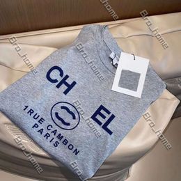 Designer Womens Channel T Shirt Tee Summer Casual Loose Fashion 100% Cotton Brand Letter Graphic Print Couple Clothing Short Sleeve Tops Oversized T Shirt 3xl 5xl 768