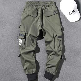 Men's Pants Fashion work pants mens loose pants tight pants casual pantsL2403