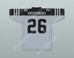 CUSTOM ANY Name Number Mens Youth/Kids Woody Harrelson Krushinski 26 Central High School Wildcats Football Jersey Top Stitched S-6XL