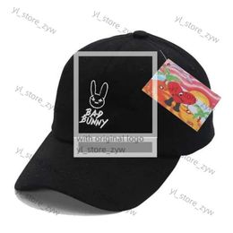 Bad Bunny Ball Caps Dad Baseball Cap Embroidered Cotton Adjustable Summer Women Peaked Cap Trucker Hats 7489