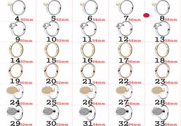 100925 Silver Female Ring Noble Charm Eternal Zircon Love Forget Me Original Jewellery for Women Gift1021893