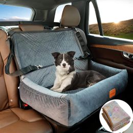 Dog Carrier Car Seat For Large Dogs 2 Small Back Seats Travel Bed Comfortable And Safe;Multipurpose