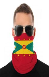 Scarves Grenada Flag Neck Face Mask Men Women Halloween Warmer Bandanas Protective Headwear Biking Hiking16717571510338