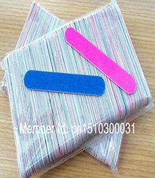 Whole New 500PCS Mini Nail Files Wood Files Manicure and Pedicure Trimming Tips Nail Sticker2756718