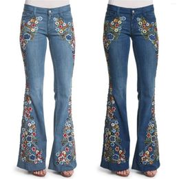 Women's Pants Men Jeans Soft Fabric Denim Washed Thin Loose Straight Elastic Waist Wide Leg Trousers Casual Plus Size