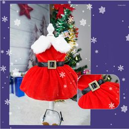Dog Apparel Small Middle Dogs Christmas Dresses Clothes Summer Cosplay Cat Pet Dress Fancy Princess Puppy Winter