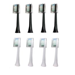 8Pcs Replacement Electric Toothbrushes Head for Sarmocare S100/S200 Ultrasonic Sonic fit Digoo DG-YS11 240416