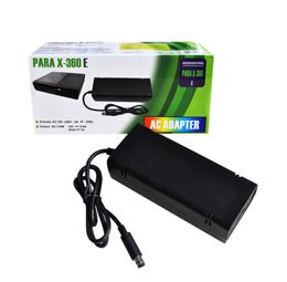 AC Adapter For X-box 360E Console Replacement Charger Cable 115W 12V 9.6A Power Supply US/UK/EU/AU Plug with box package