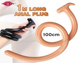 Super Long Dildo Huge Silicone Anal Butt Plug Erotic Adult Sex Toys For Women Men Anus Dilator Expander 2205203281748