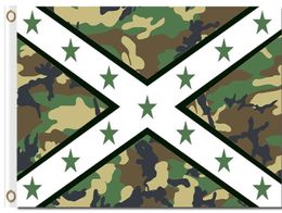 Professional Flag Manufacturer 90x150cm36x60inch 100D Polyester 3x5ft Banner With Metal Grommets USA Green Camouflage Cross Flag1491881