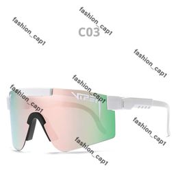 Pit Vipers Pitvipers New Original Pit Vipper Sport Google TR90 Polarized Sunglasses for Men Women Outdoor Windproof Eyewear 100% UV Mirrored Lens Gift Pit Vioers 405