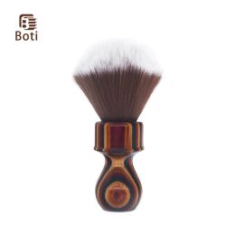 Rests Boti Brushlady Wet Shaving Brush Annual Ring Wooden Handle Mother Lode Synthetic Hair Knot Handmade Men Cleaning Beard Tool